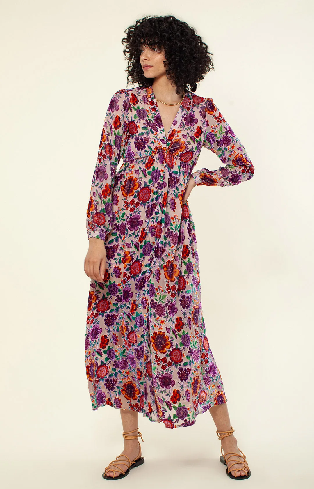 Alice Silk Maxi Dress