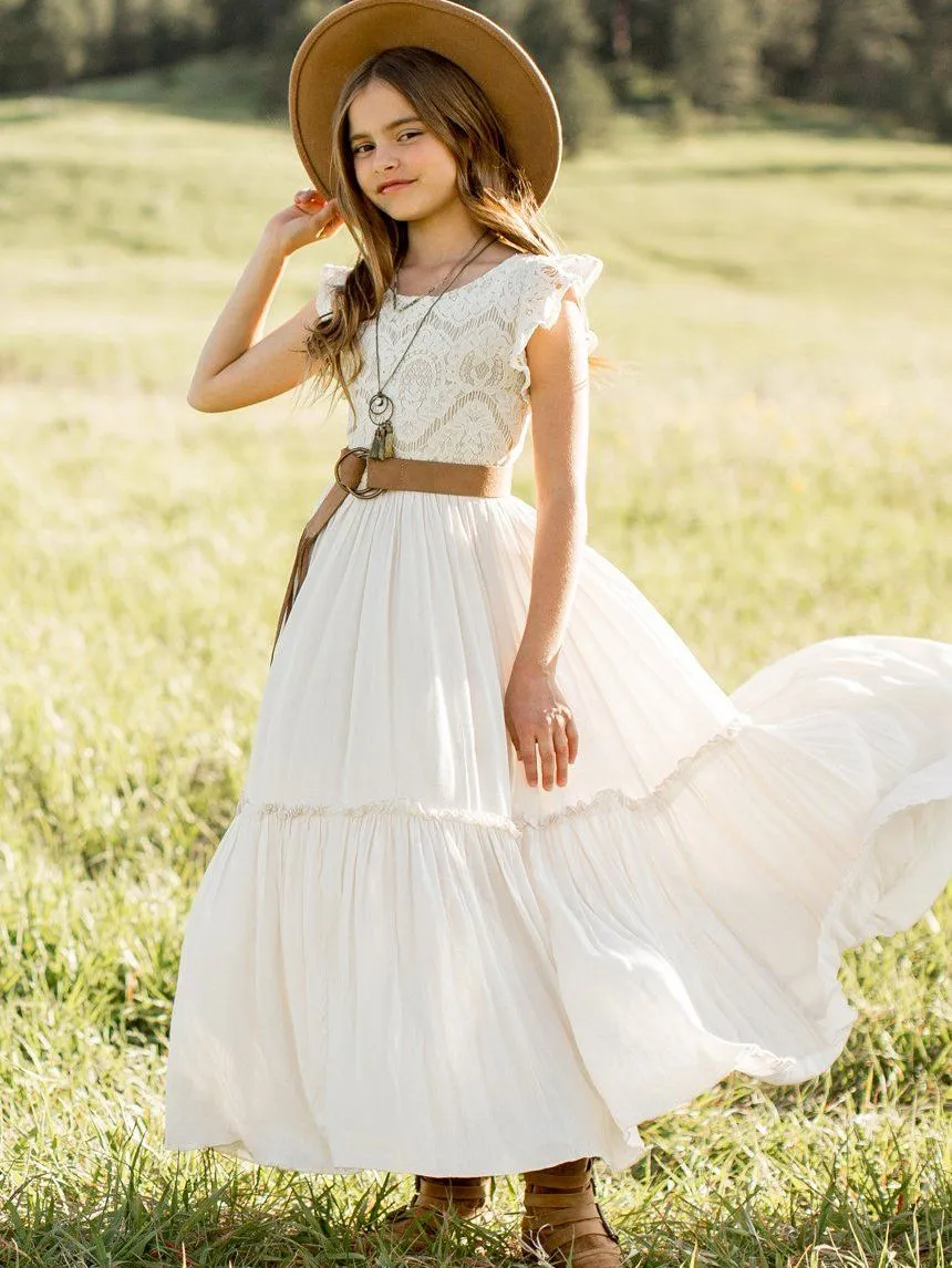 Bohemian Princess Lace Dress