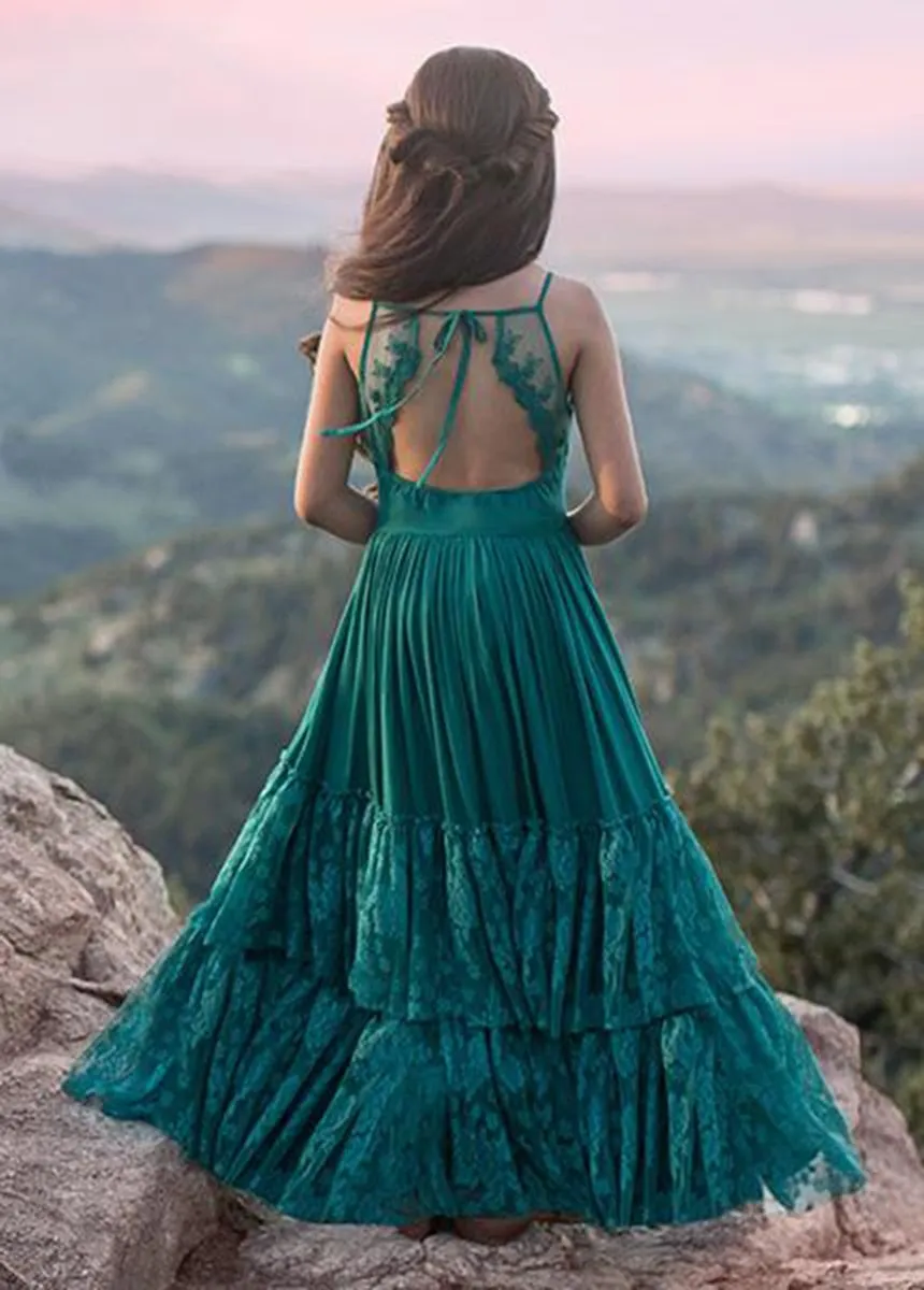 Bohemian Princess Lace Dress