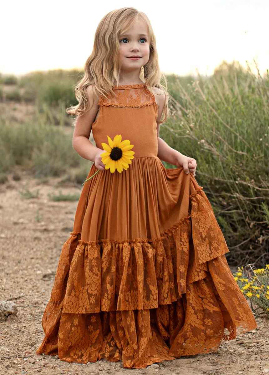 Bohemian Princess Lace Dress