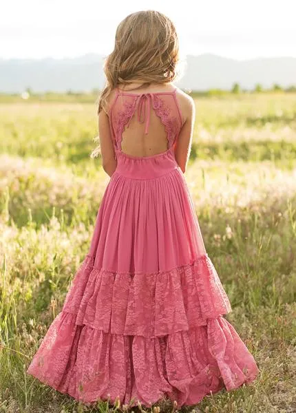 Bohemian Princess Lace Dress