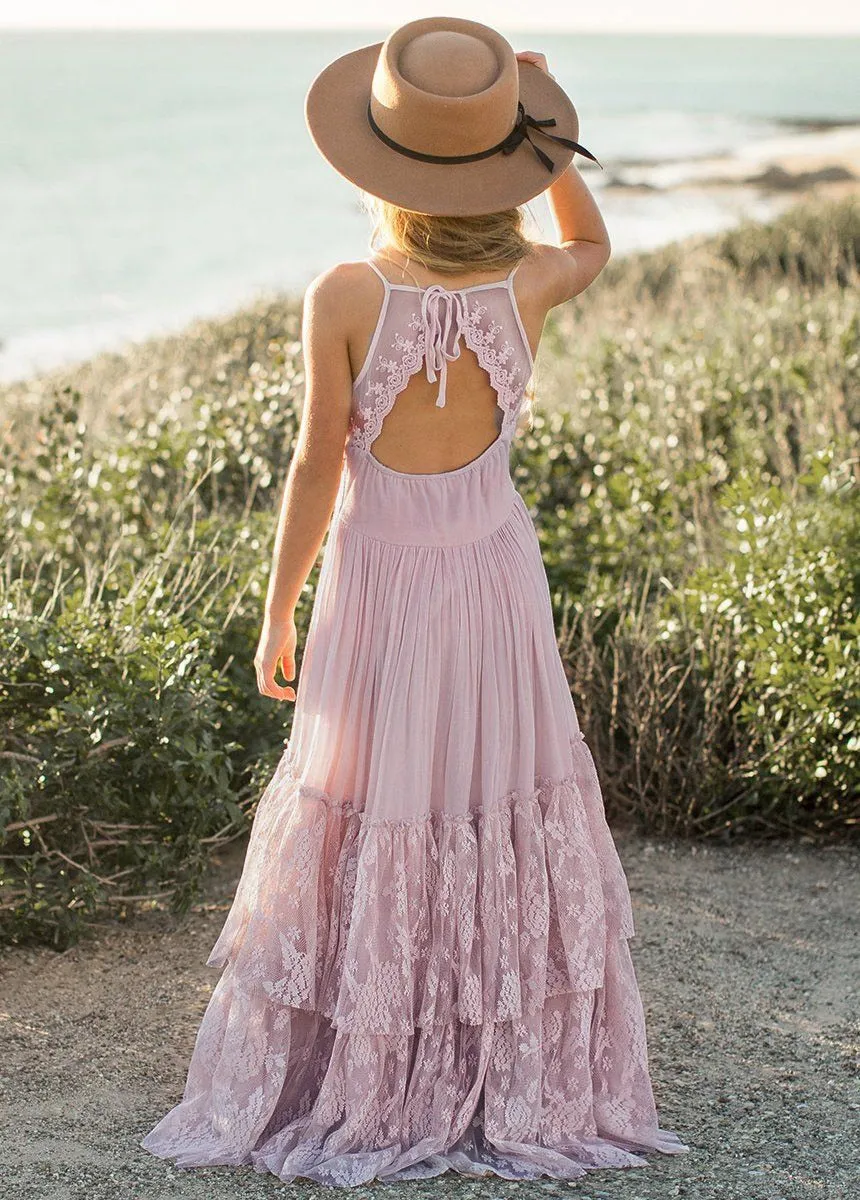 Bohemian Princess Lace Dress