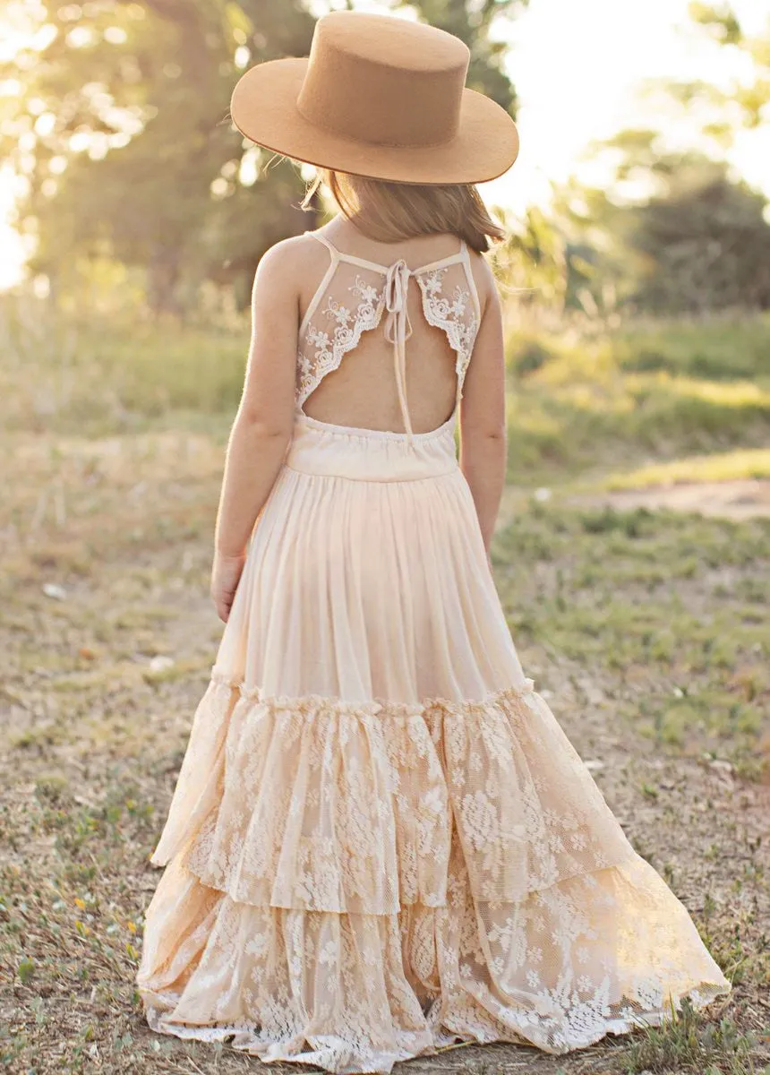 Bohemian Princess Lace Dress