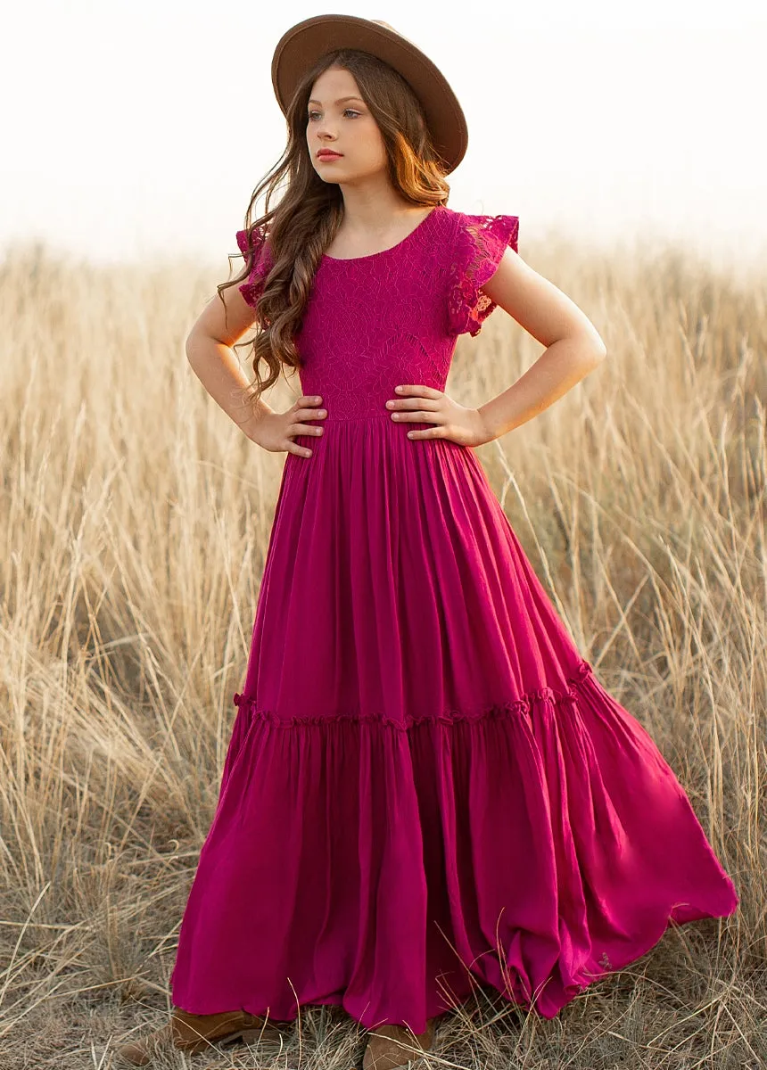 Bohemian Princess Lace Dress