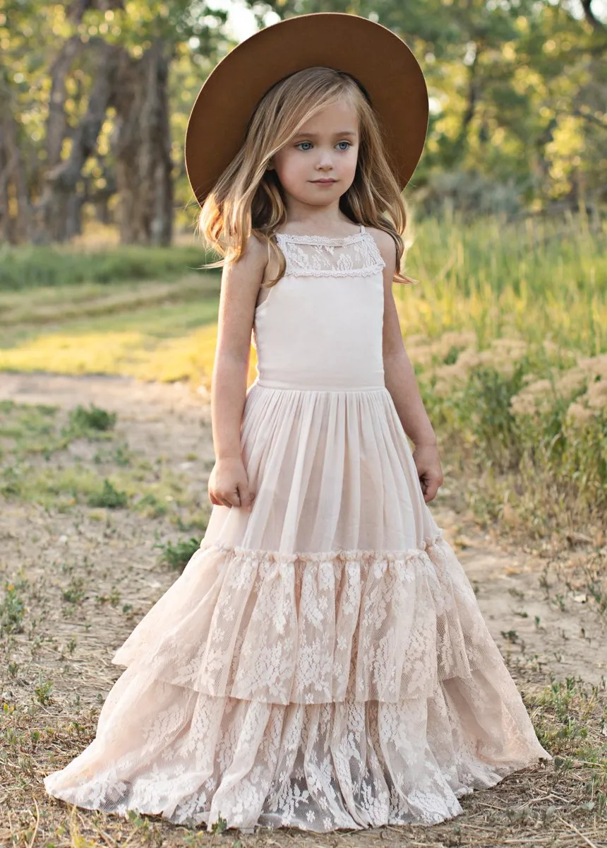 Bohemian Princess Lace Dress