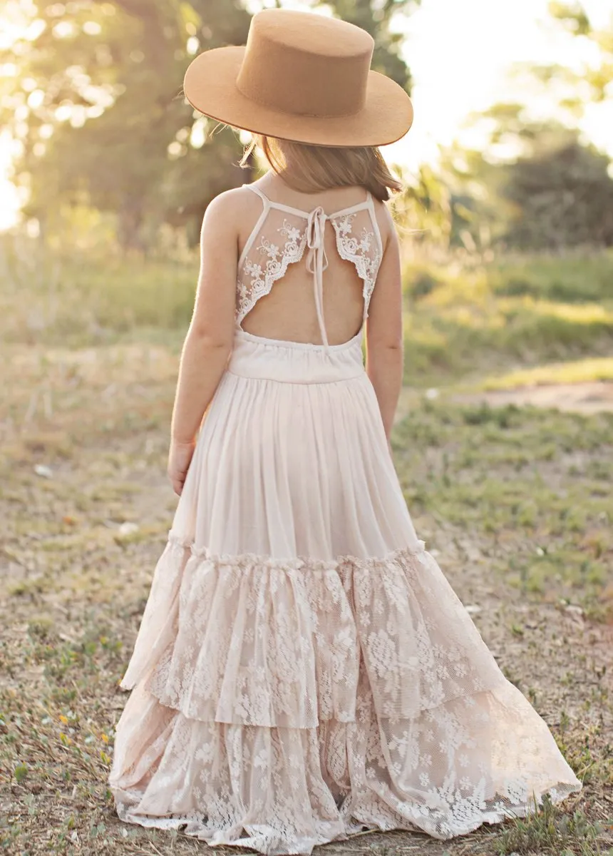 Bohemian Princess Lace Dress