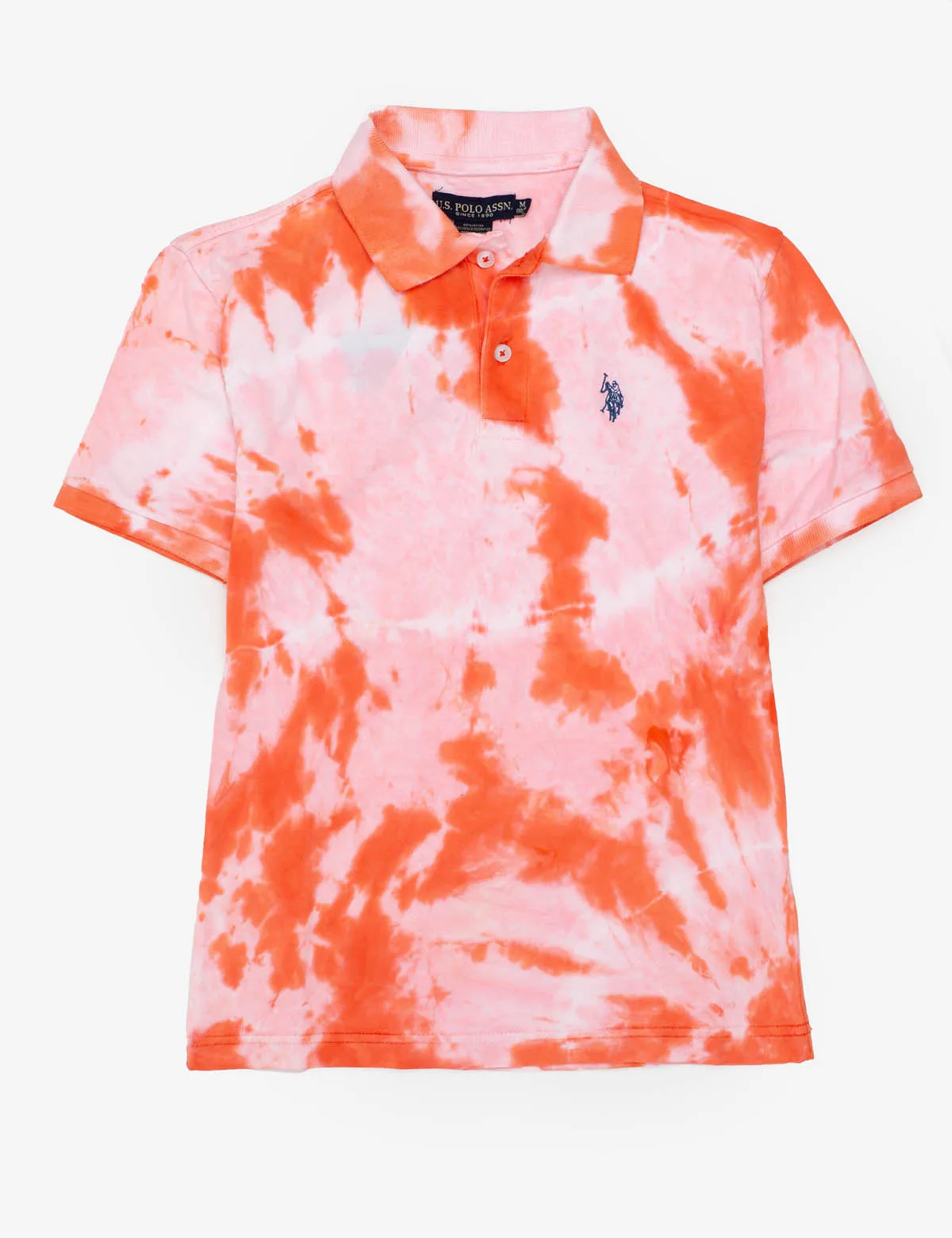 BOYS TIE DYE POLO SHIRT