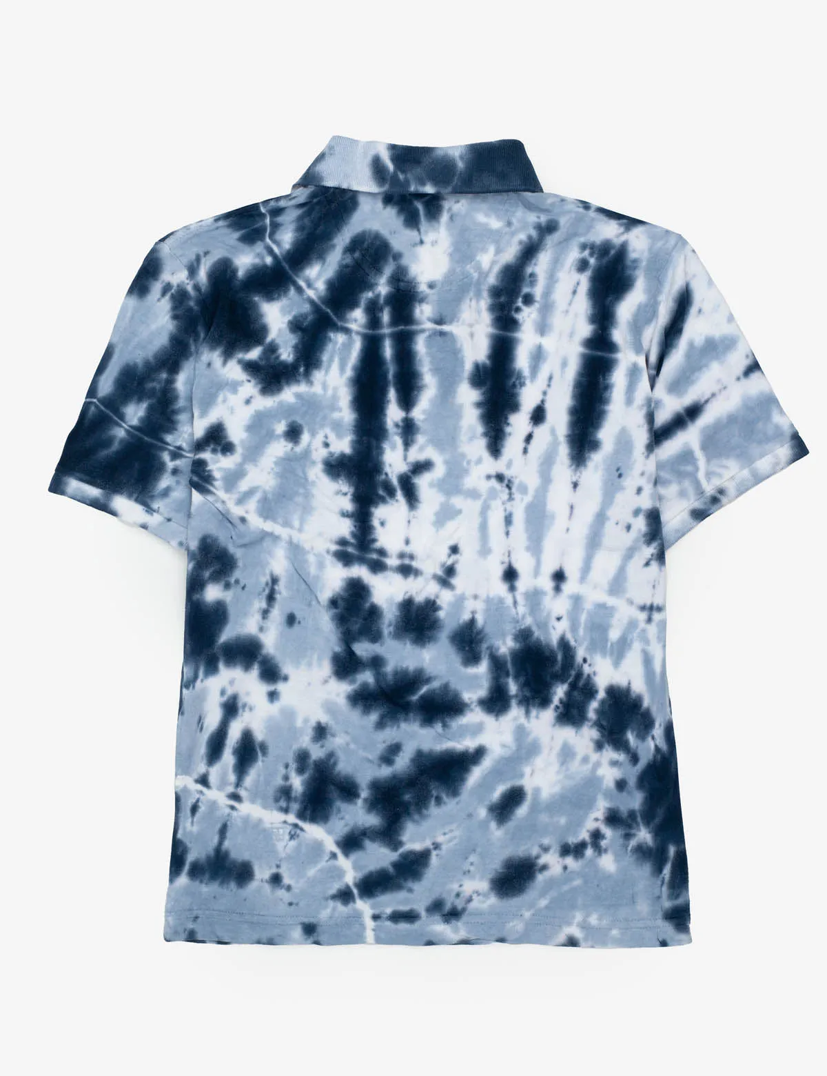 BOYS TIE DYE POLO SHIRT