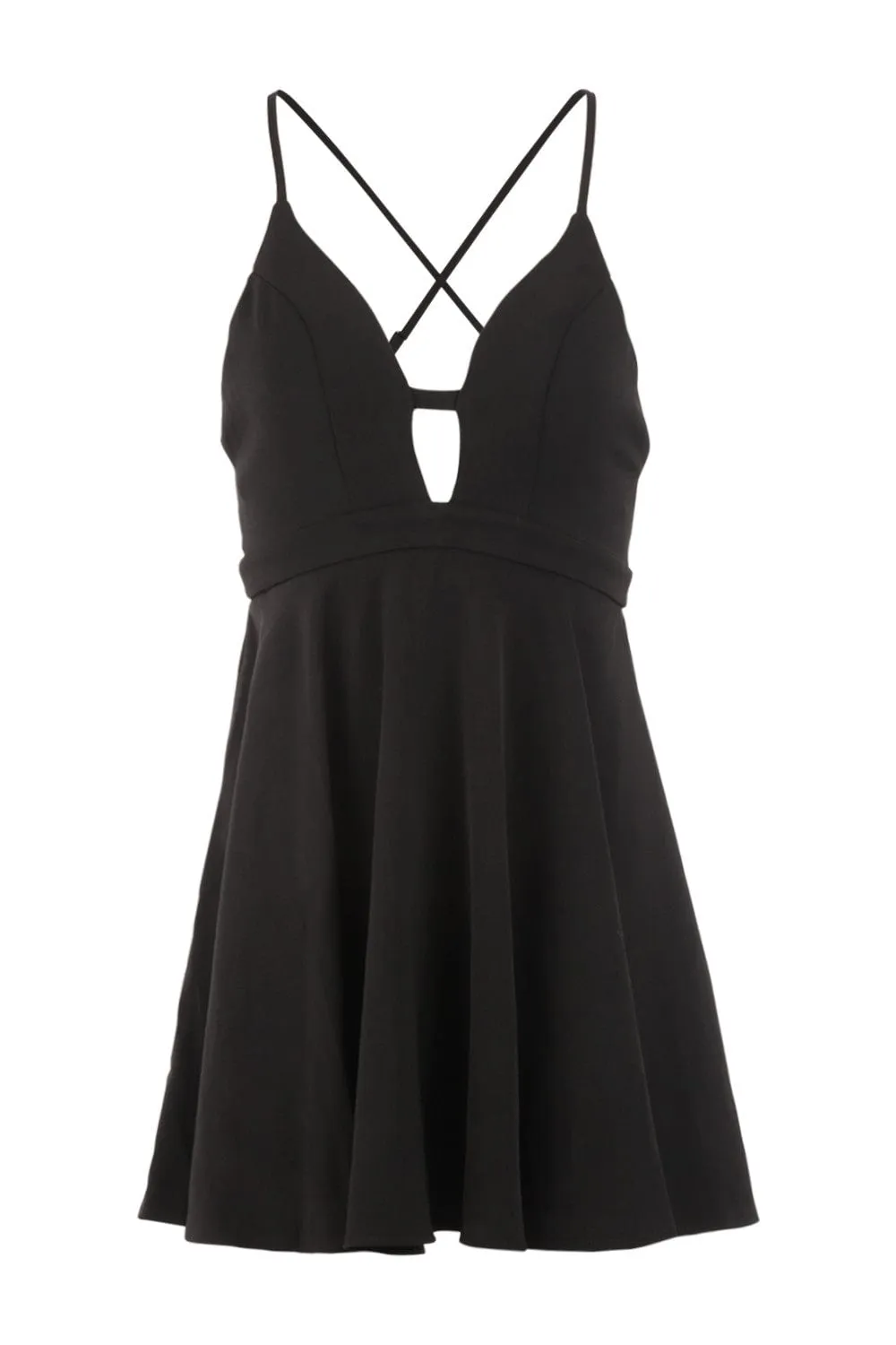 Cut Out Back Slip Dress