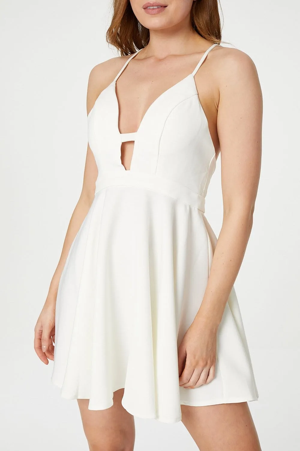 Cut Out Back Slip Dress