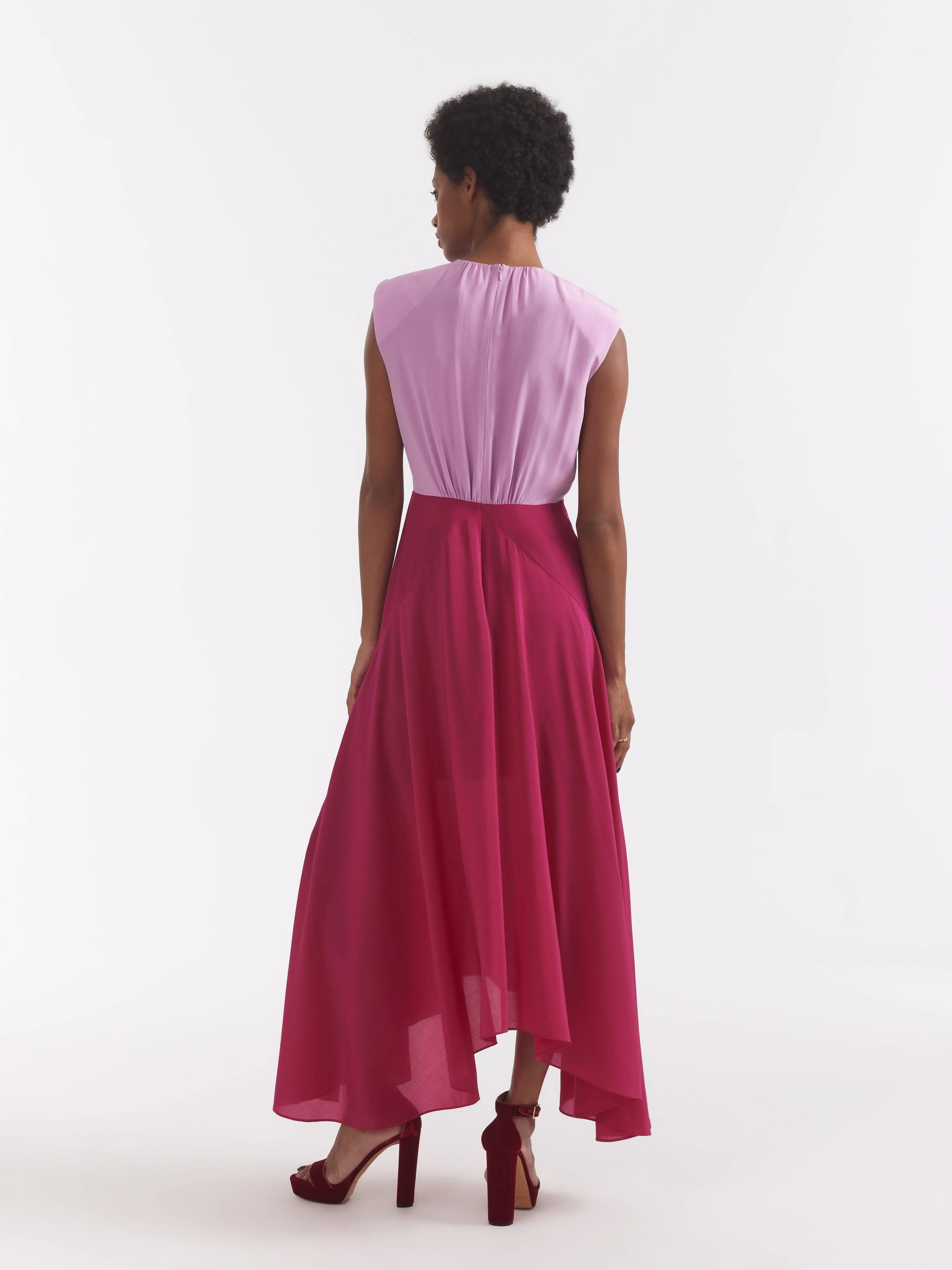 Divya Dress in Light Peony