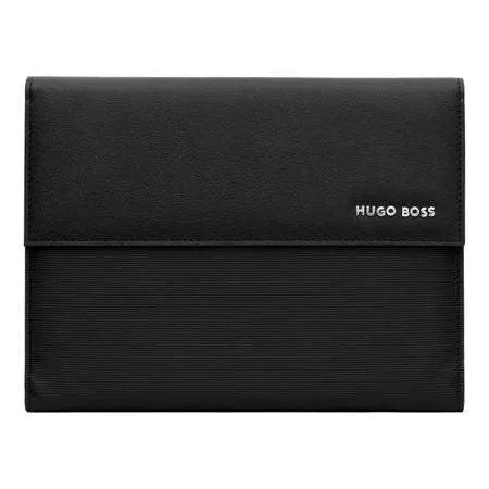 Folder A5 Pinstripe Black by Hugo Boss