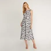 Garden Bloom Fit and Flare Dress