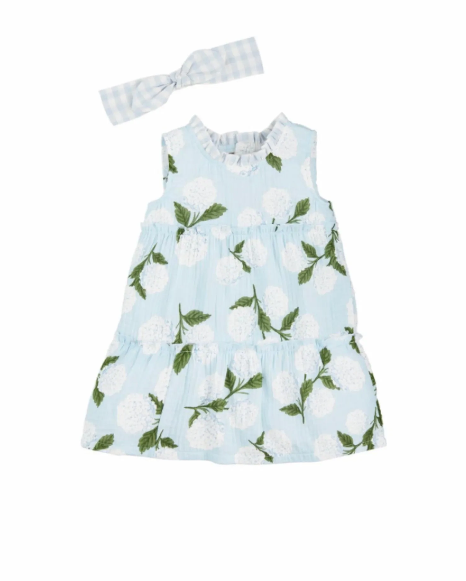 Hydrangea Summer Baby Dress by Mud Pie