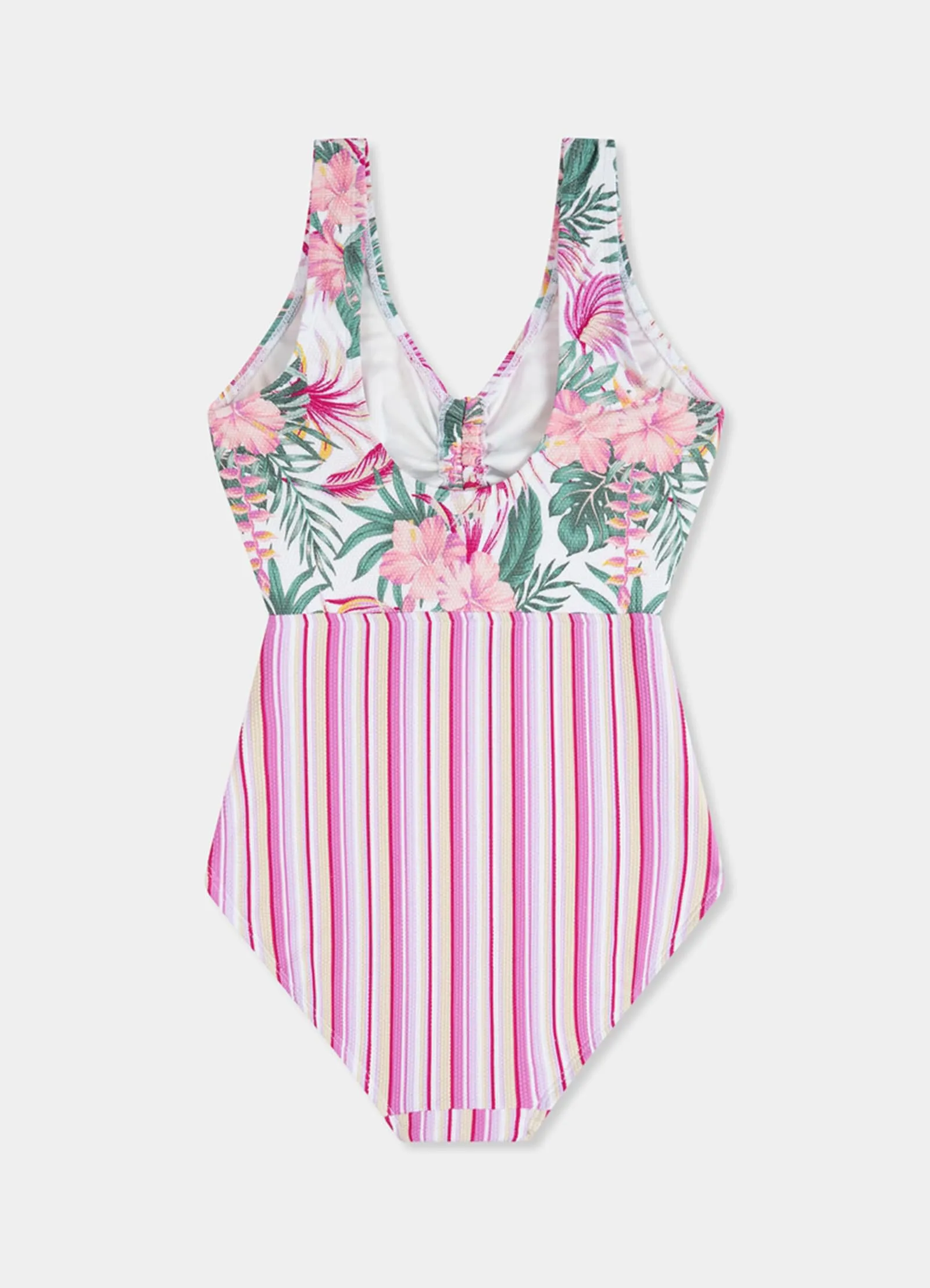 Island In The Sun Ruched Front One Piece - Island