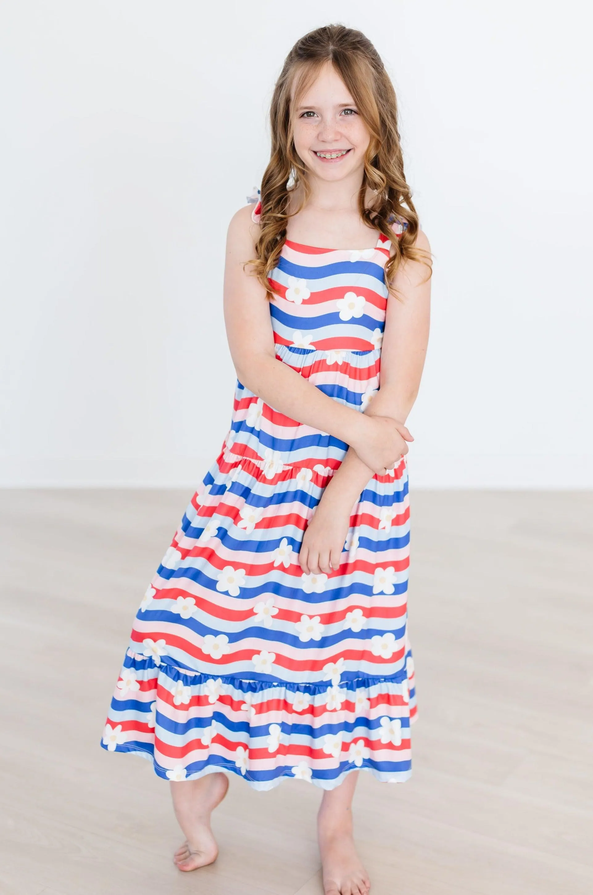 July Vibes Ruffle Maxi Dress