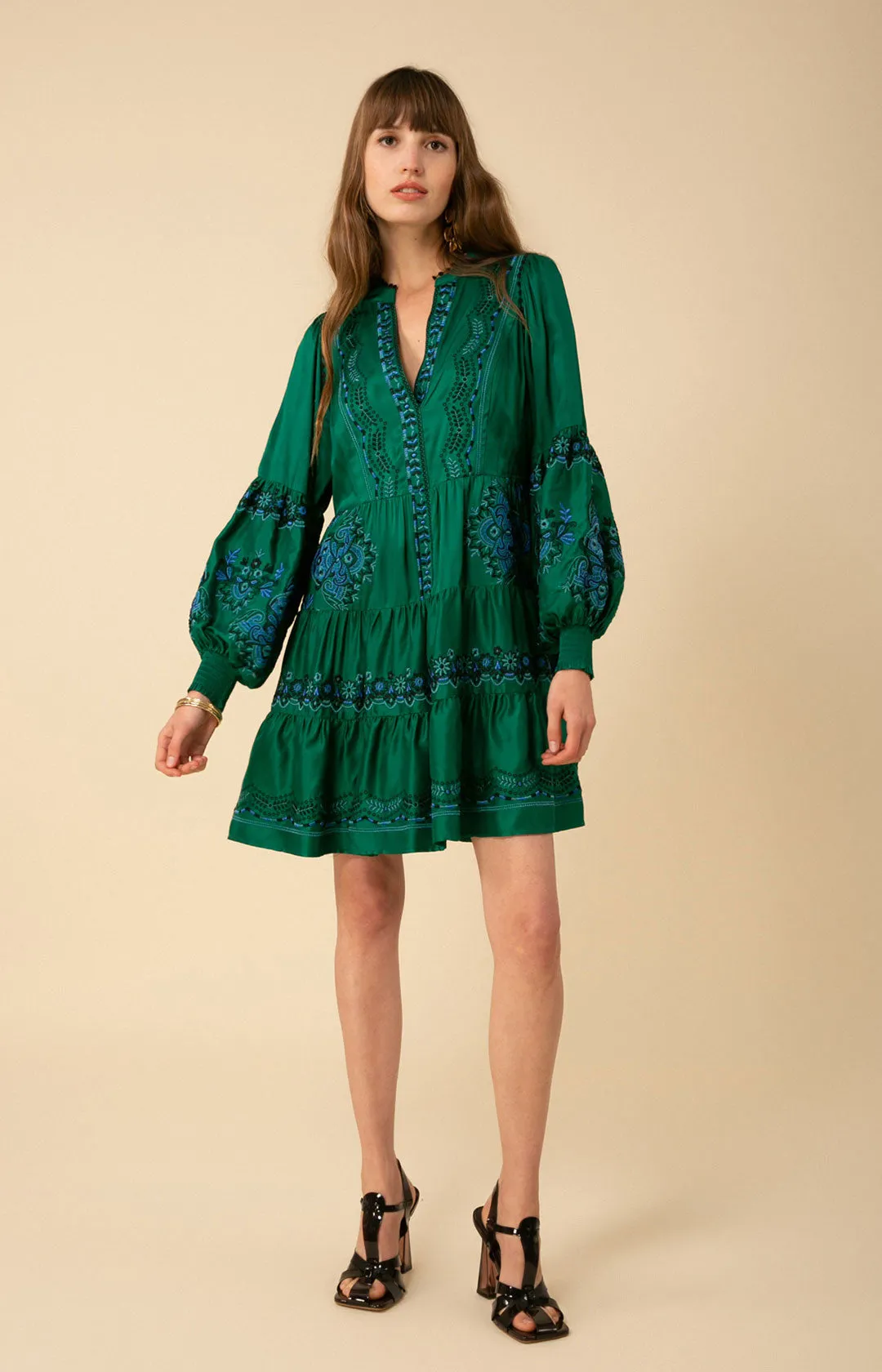 Lily Embroidered Dress