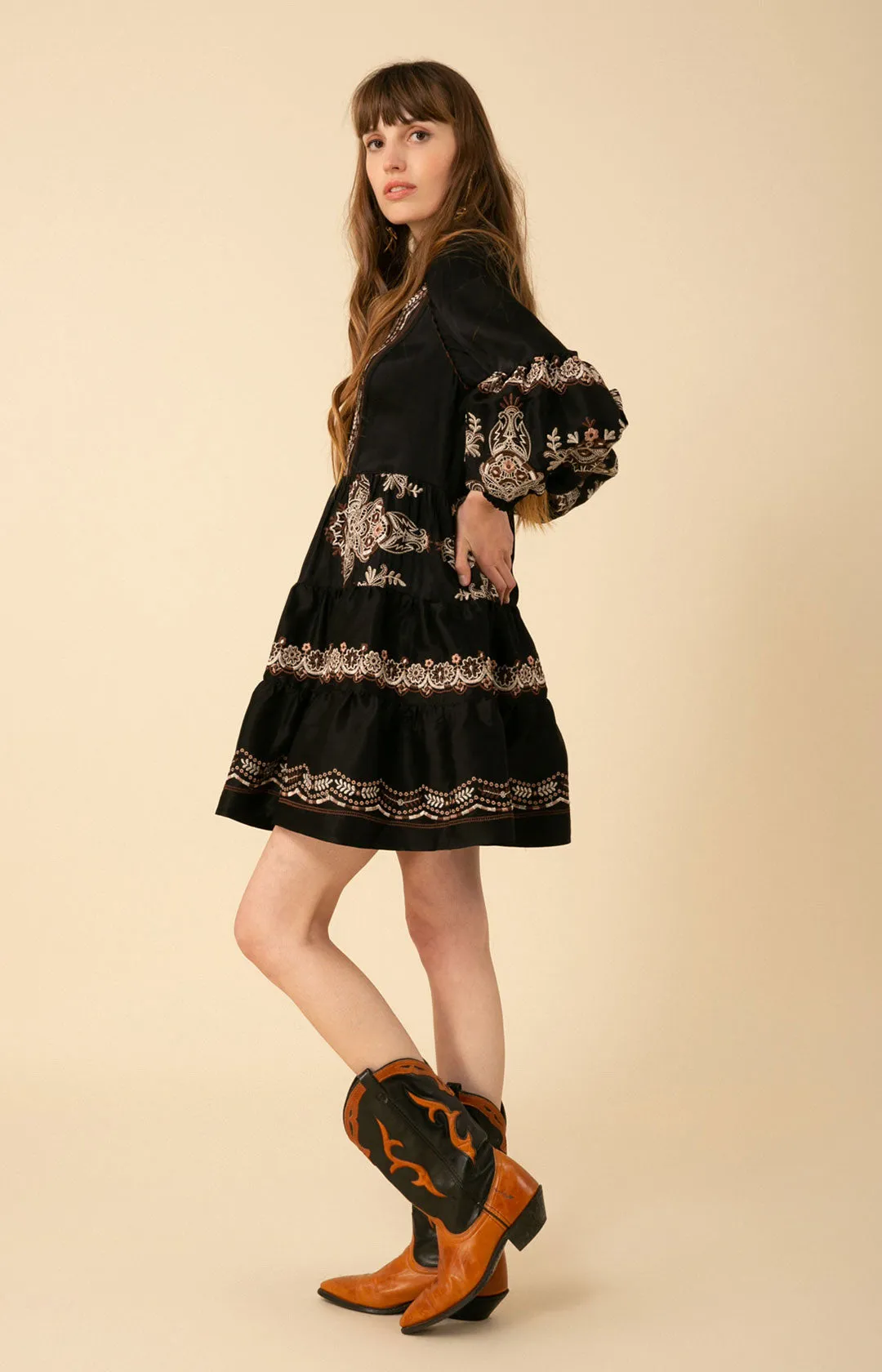 Lily Embroidered Dress