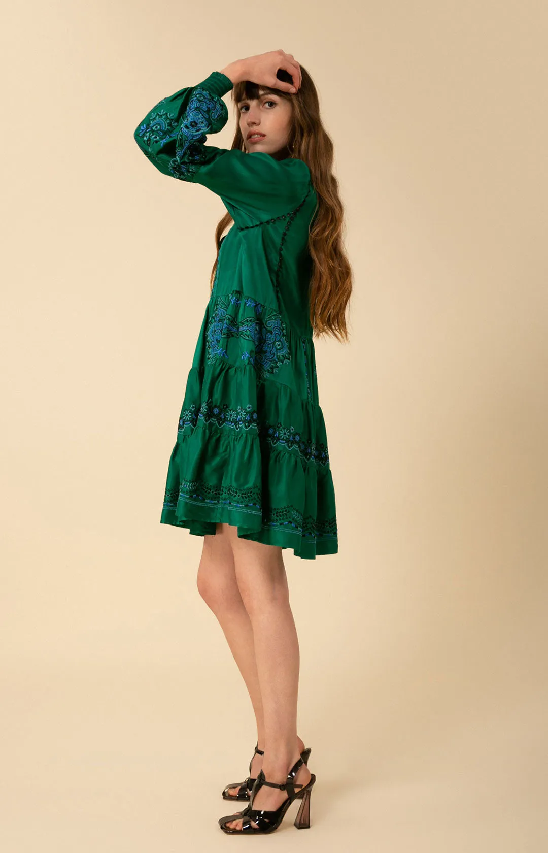 Lily Embroidered Dress