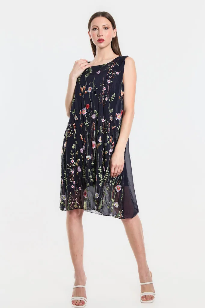 Linea Embroidered Garden Dress (DT223)