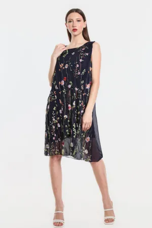 Linea Embroidered Garden Dress (DT223)