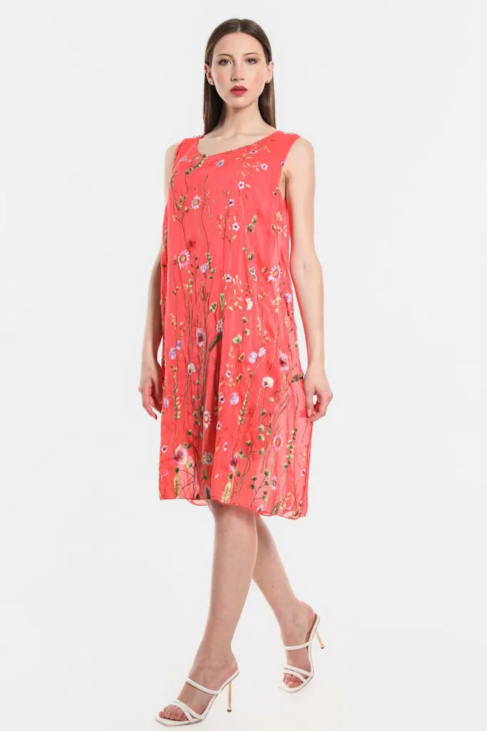 Linea Embroidered Garden Dress (DT223)