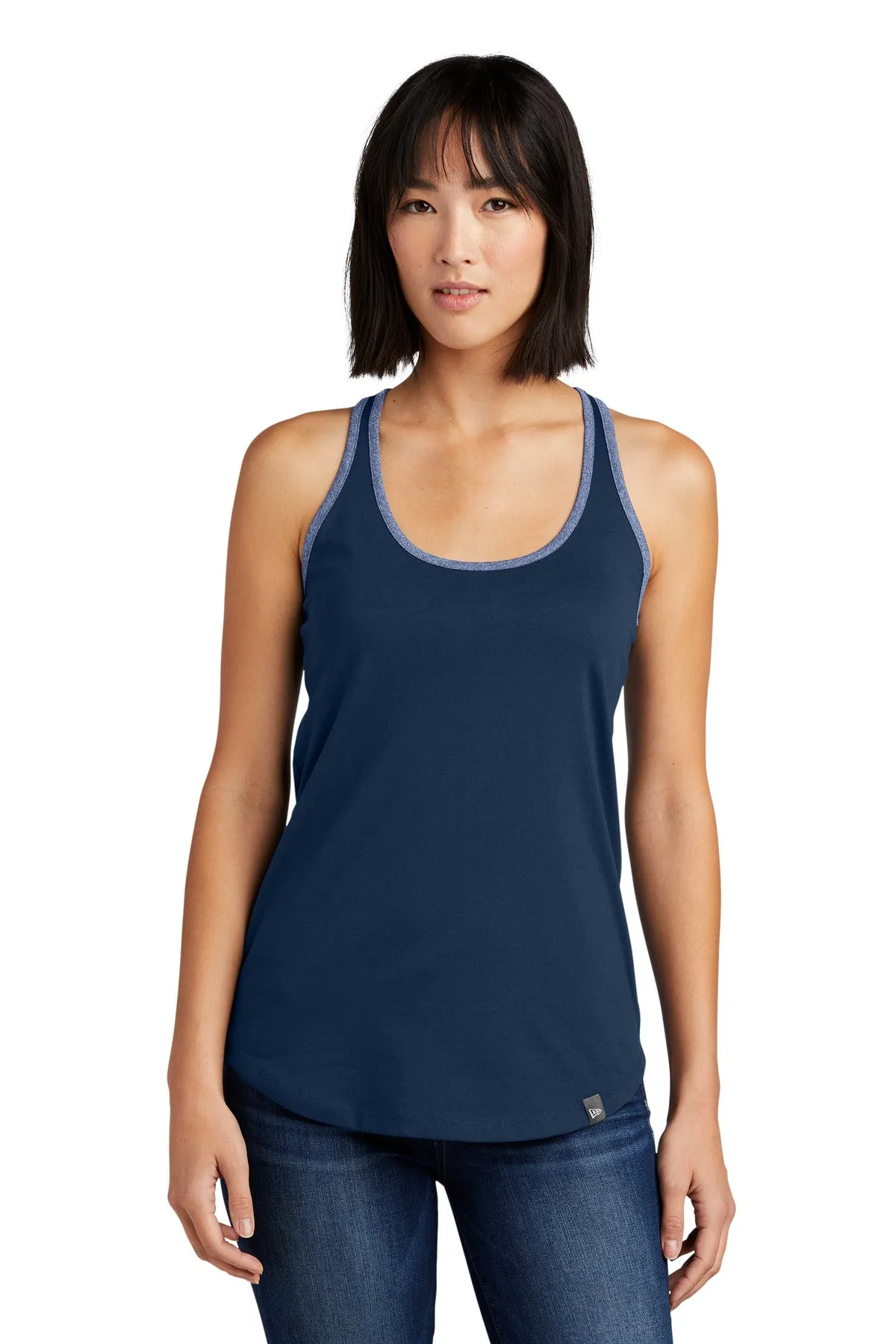 New Era Ladies Heritage Blend Racerback Tank. LNEA105