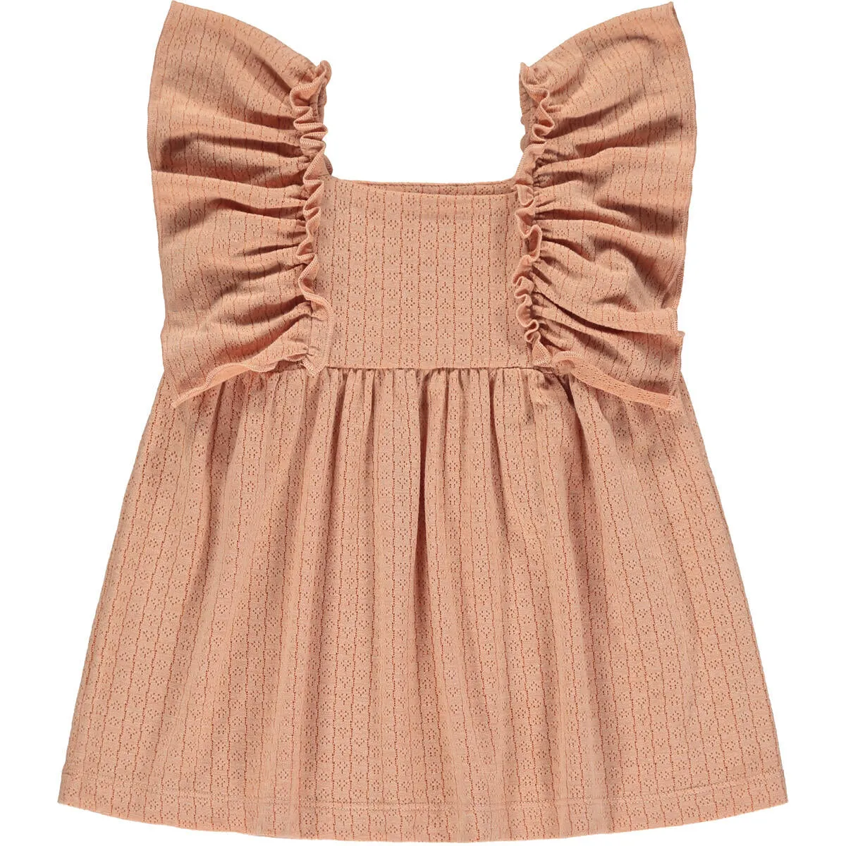 Pink Ruffle Dress/Bloomer Set