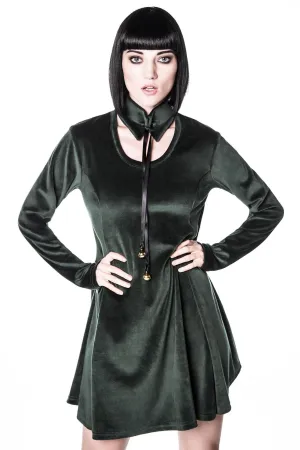 Pussycat Skater Dress [EMERALD]