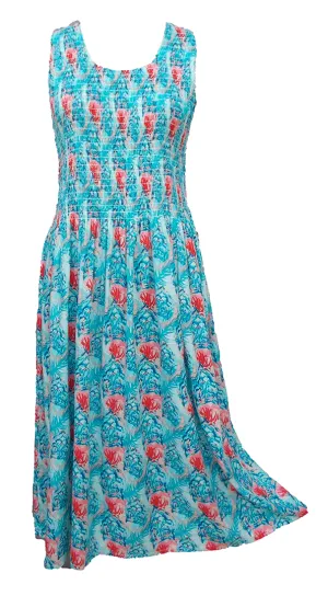 Sky Leopard Viscose Maxi Dress UK One Size 14-24 EM1